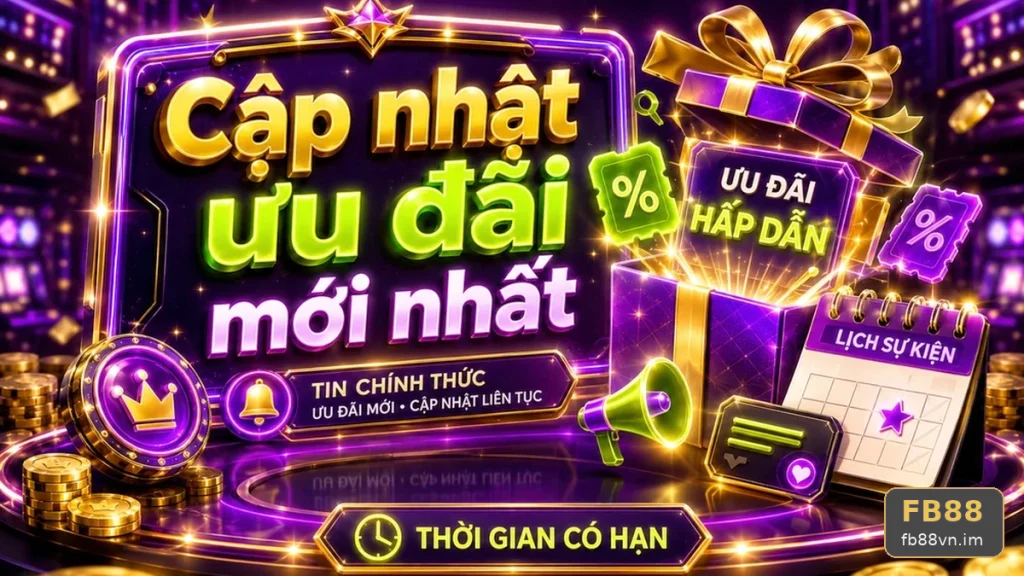 Khuyến Mãi FB88: Đọc Chi Tiết Giao Diện Tin Mới, Ưu Đãi Và Điều Kiện – Đánh Giá Cho Người Mới Bằng Tiêu Chí Minh Bạch | Góc Kiểm Chứng Theo Tên Miền fb88vn.im